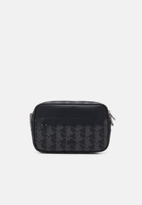 Lacoste - THE BLEND BODY BAG UNISEX - Jostas soma - noir gris Miniatūras attēls 1