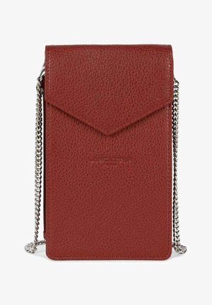 LANCASTER, FOULONNÉ PM - Pochette pour téléphone - carmin