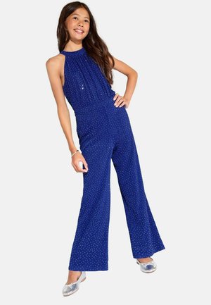SPARKLE HALTER - Lühikeste varrukatega bodi - blue