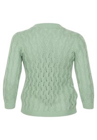 Kaffe Curve KCLANA   - Strickpullover - granite green