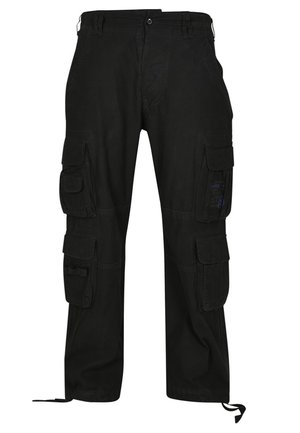 PURE VINTAGE - Cargohose - black