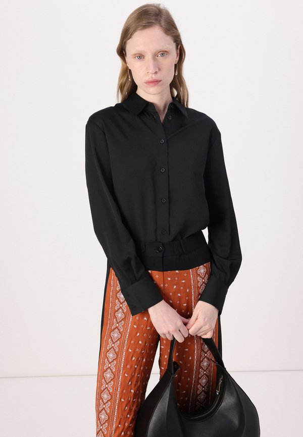 SPIRITO PANTALONE STAMPA BANDANA CON GEORGETTE - Trousers3