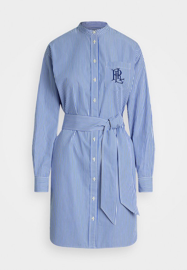 STRIPED BELTED BROADCLOTH SHIRTDRESS - Shirt dress3