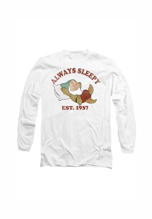 SNOW WHITE FATHERS DAY SLEEPY DAD - Long sleeved top - white