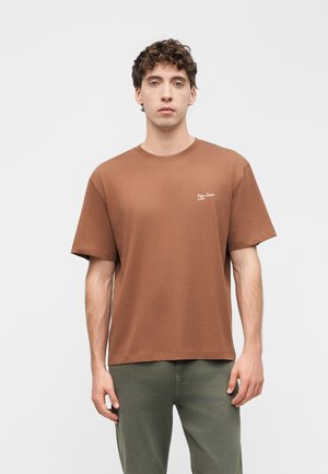 Pepe Jeans, JAX TEE - T-shirt imprimé - light brown