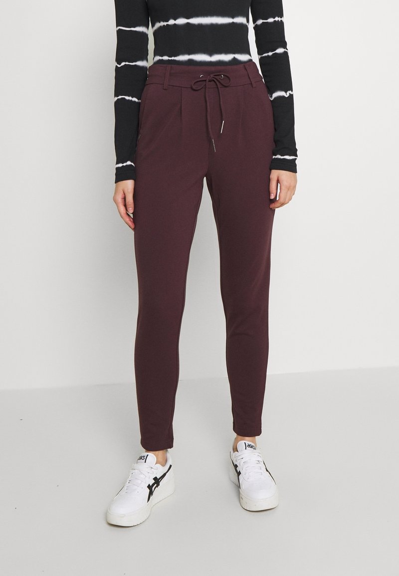 ONLY Träningsbyxor - bordeaux