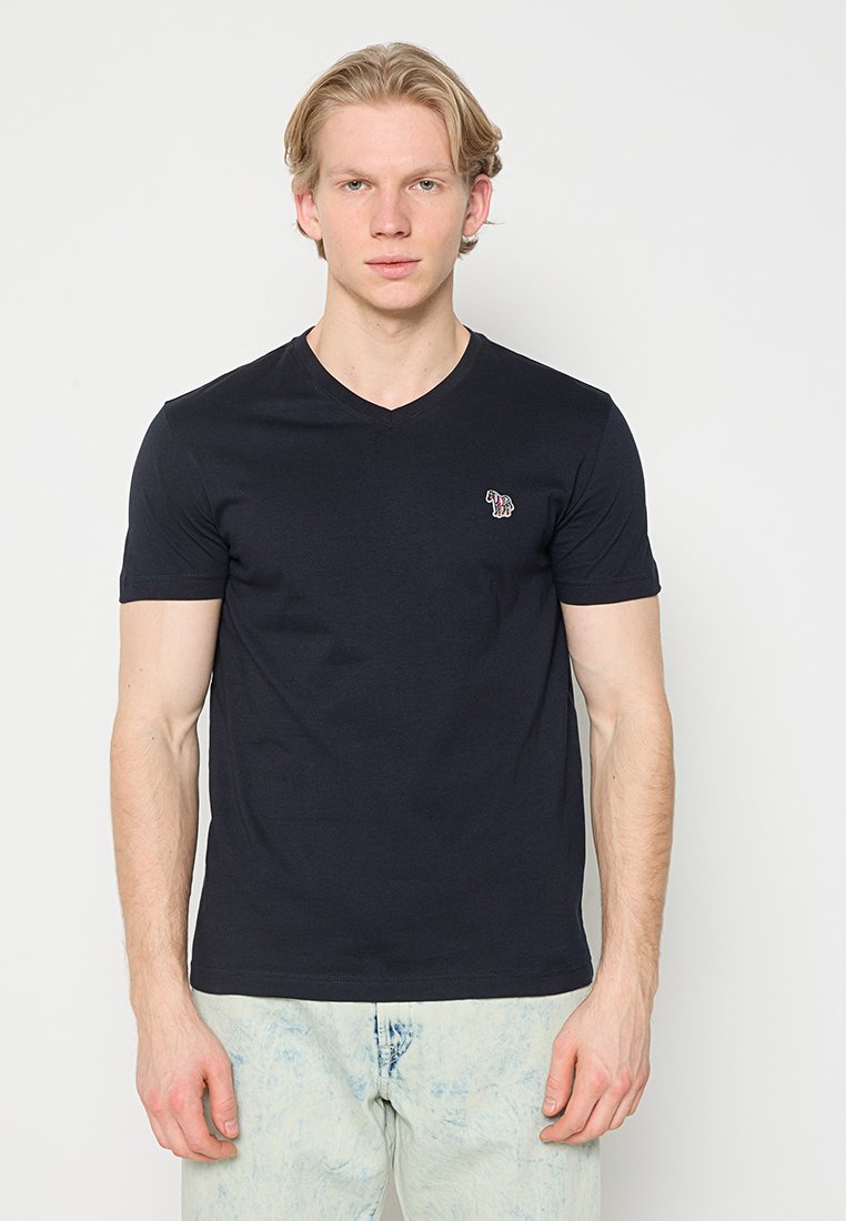 PS Paul Smith T-shirt basic blauw