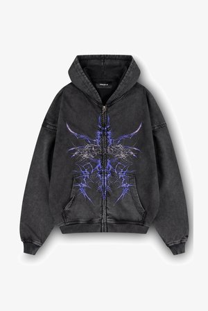FAVELA, UNISEX - Lukuga pusa - black washed