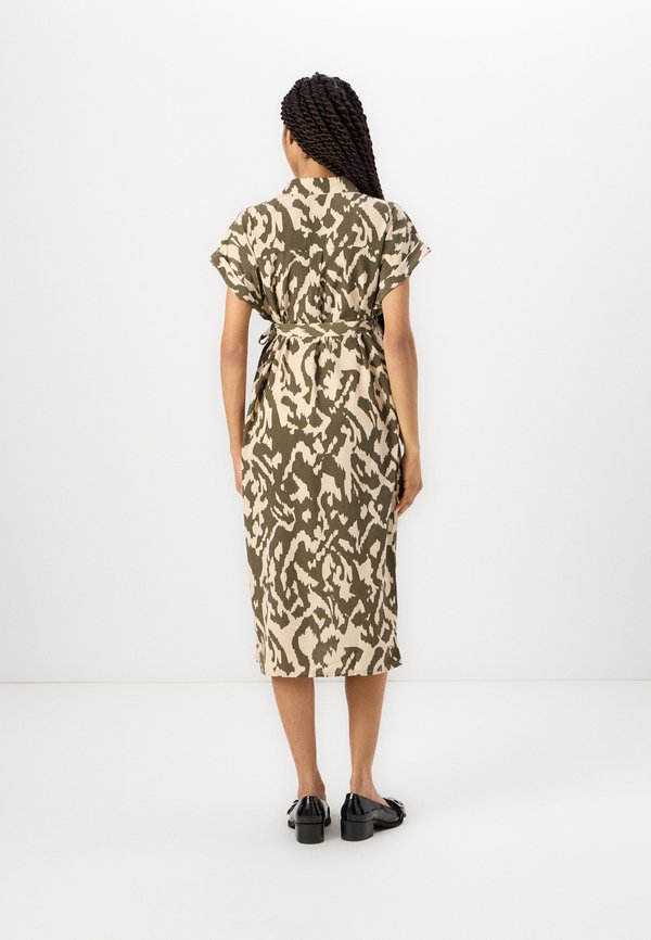 OLMHANNOVER SHIRT DRESS - Shirt dress - khaki4