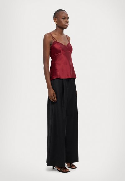 Veronica Beard DONITA CAMI - Débardeur - maroon
