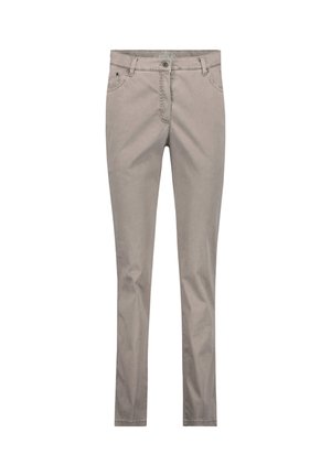 BRAX DAMEN FIVE-POCKET-HOSE "INA TOUCH" - Jeans Slim Fit - taupe (23)