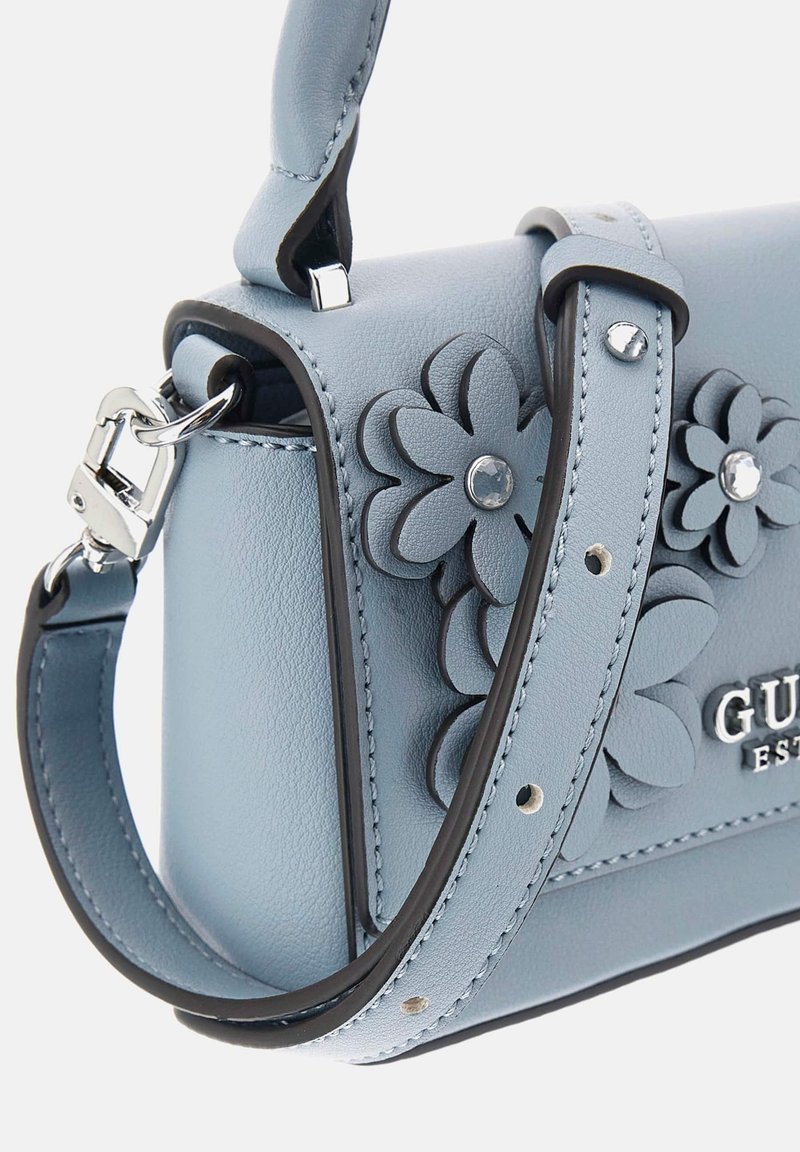 Floral Zaria Mini Top Handle Bag By GUESS Online | THE ICONIC