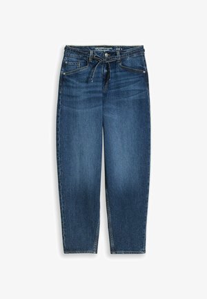 TOM TAILOR DENIM, TTADEA BARREL FIT - Wide Leg - used dark stone blue denim