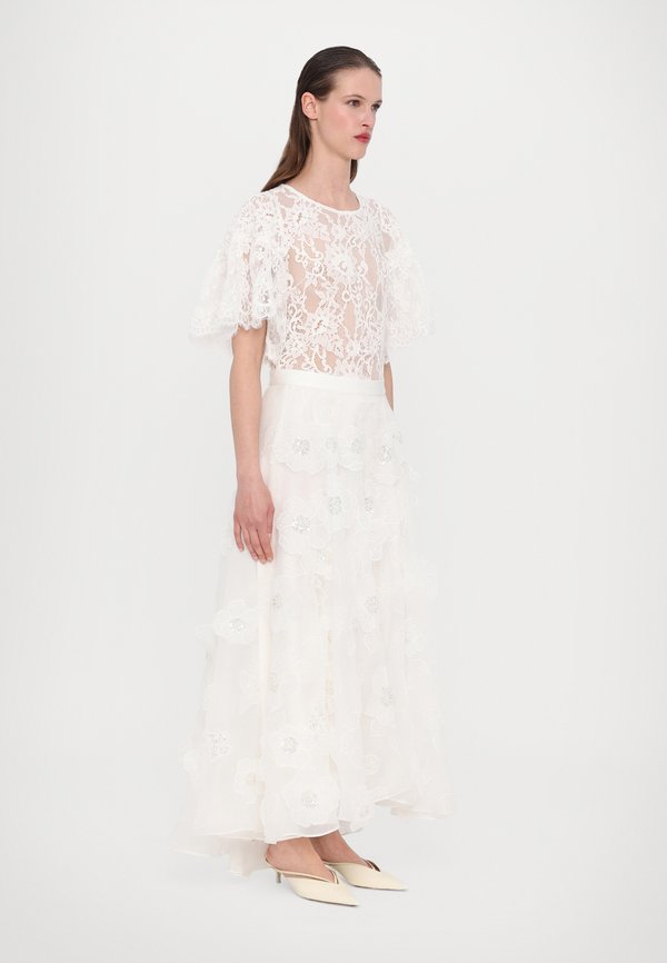 GARDENIA SKIRT - Maxi skirt - ivory4