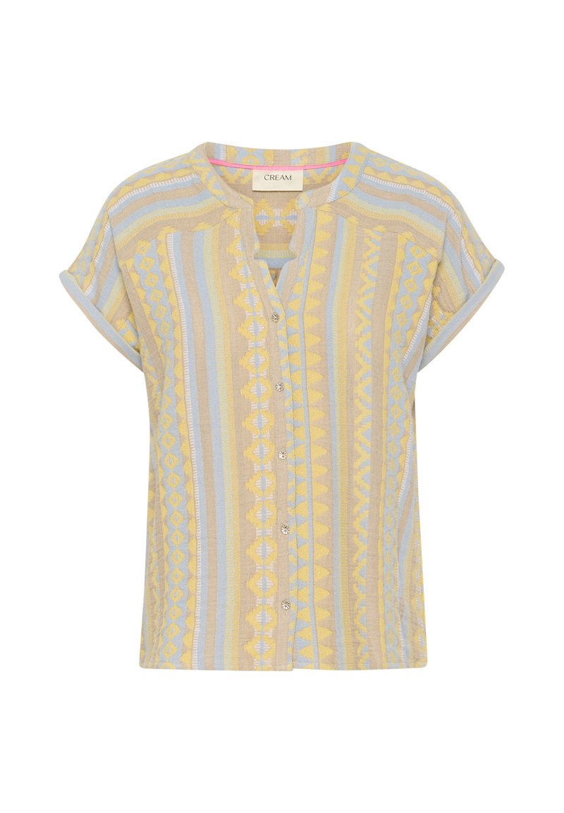Cream Blouse lichtgeel