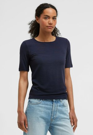 SENSES.THE LABEL, Basic T-shirt - night navy