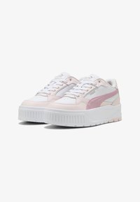 Non sélectionné, puma white-poised pink-jasmine flower