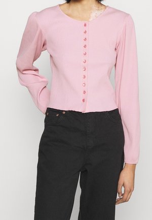 Strickjacke - pink