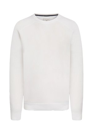 Striktrøje - cream solid