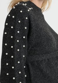 MAMALICIOUS Strickpullover - dark grey