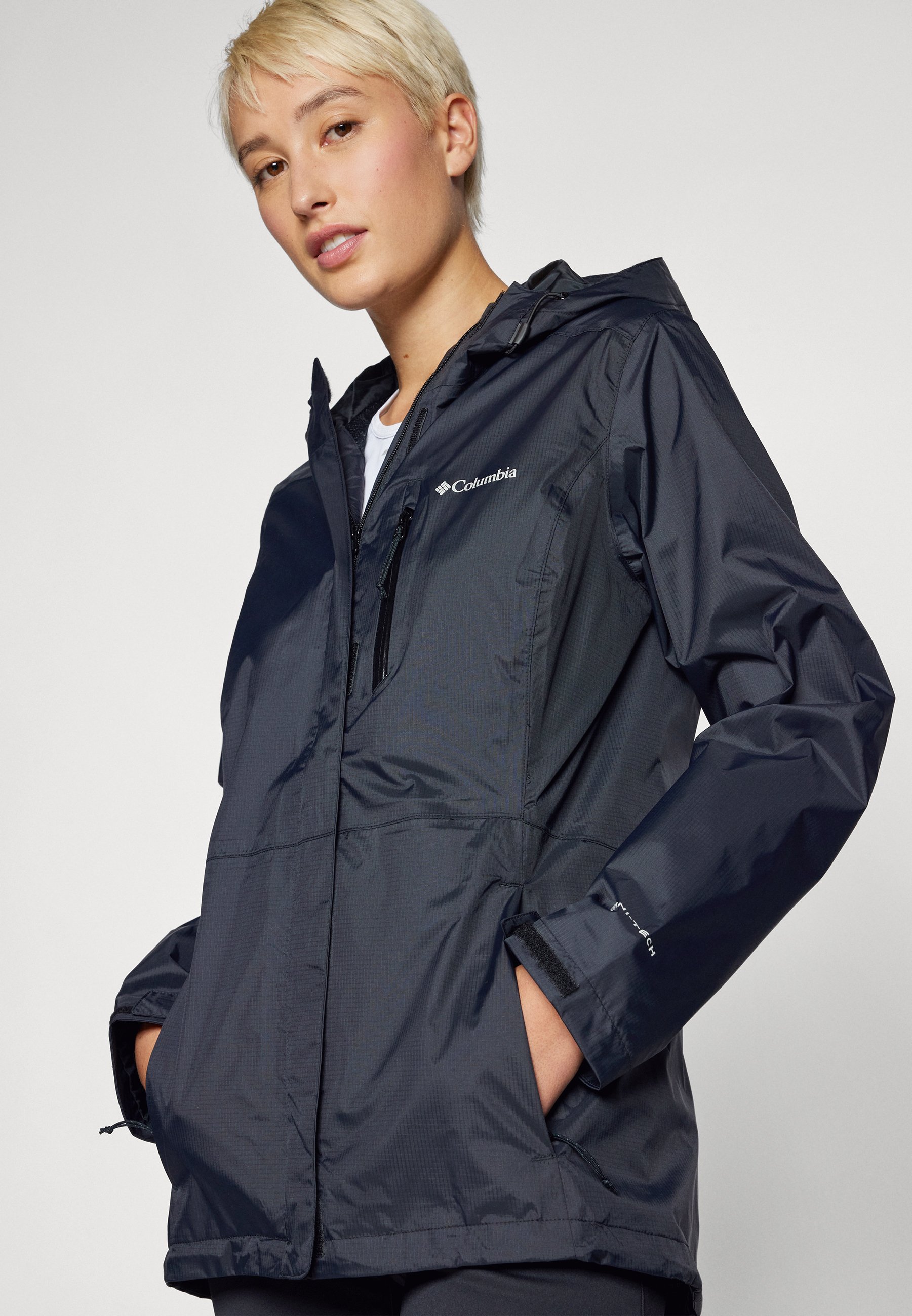 Columbia POURING ADVENTURE™ III JACKET - Jachetă hardshell - black
