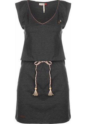 KLEID SLAVKA W - Žerzejové šaty - black
