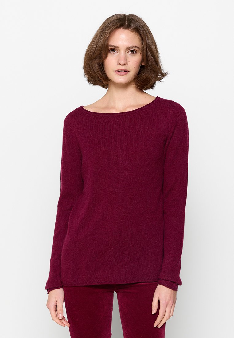 Authentic Cashmere Trui bordeauxrood