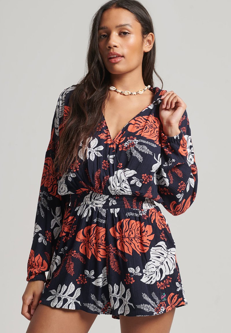 Superdry & Co VINTAGE BEACH - Mono - hawaiian navy