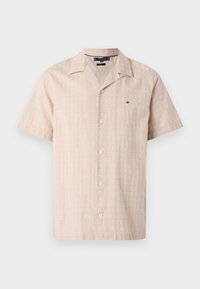 DOBBY SHIRT - Pluus - ivory silk