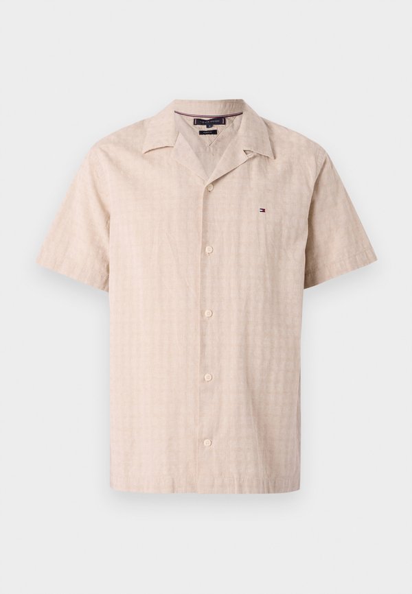 DOBBY SHIRT - Shirt - ivory silk3