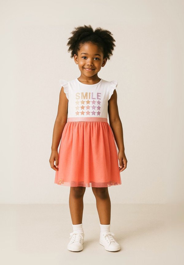 TUTU GLITTER - Cocktailkleid/festliches Kleid - coral