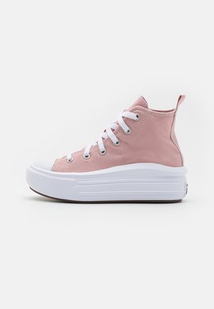 CHUCK TAYLOR ALL STAR MOVE PLATFORM UNISEX - Høye joggesko - static pink/white/black