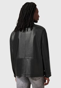 AllSaints HALTON - Leather jacket - black