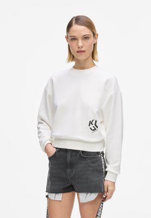 LOGO - Športni pulover - white