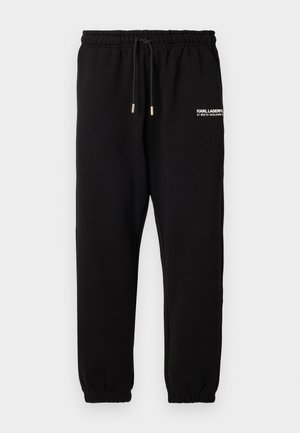 KARL LAGERFELD PANTS - Tracksuit bottoms - black