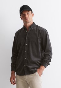Marc O'Polo LONG SLEEVES - Overhemd - broken graphite
