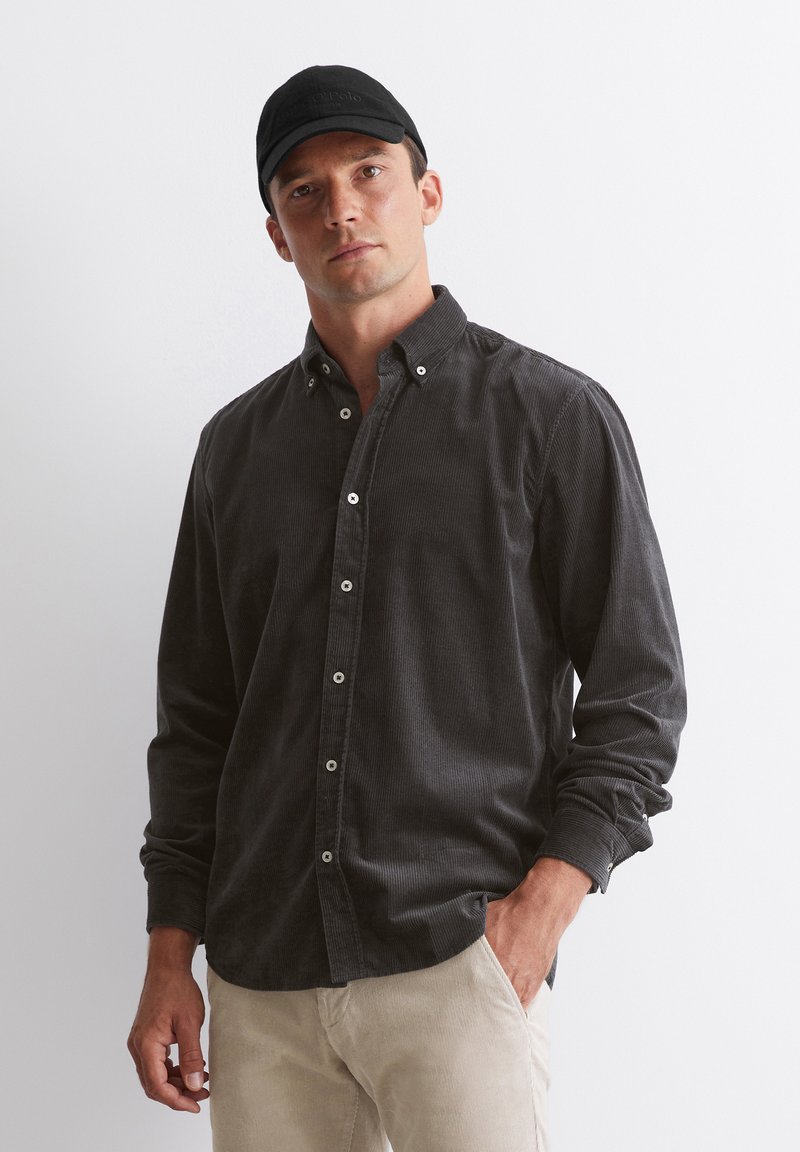 Marc O'Polo LONG SLEEVES - Overhemd - broken graphite