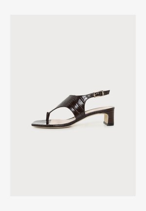 Stuart Weitzman, BABY BABETTE THONG - Sandali - walnut
