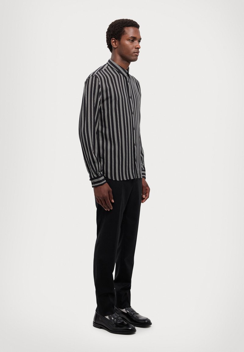 The Kooples CHEMISE - Camicia - black/white