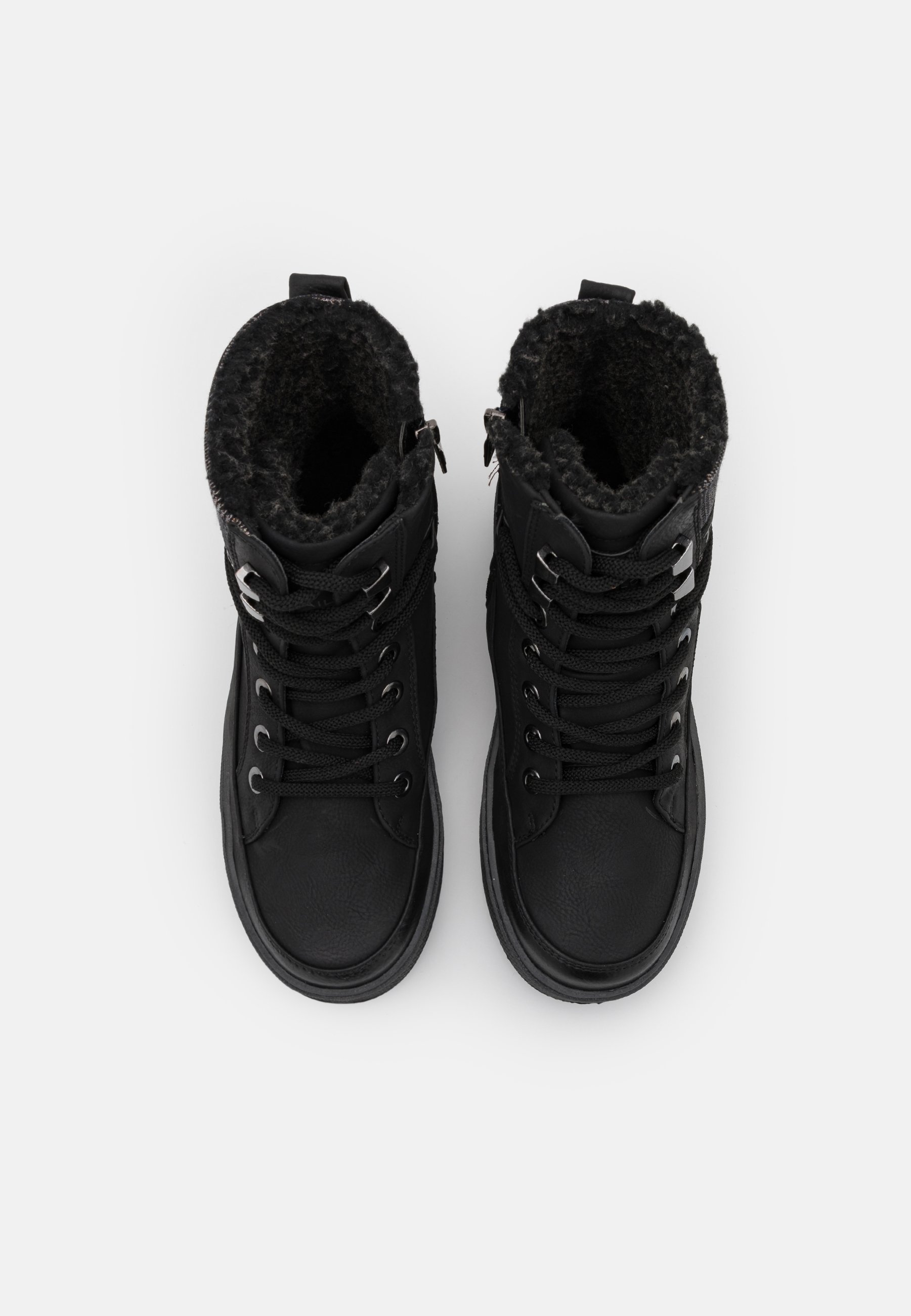 TOM TAILOR Botines con cordones - black/negro - Zalando.es