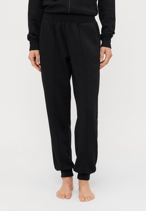TROUSERS WITH CUFFS - Nattøj bukser - black