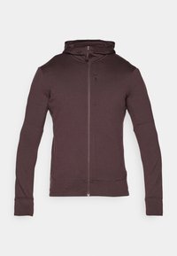MEN QUANTUM ZIP HOODIE - Giacca sportiva - bittersweet