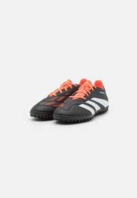 adidas Performance PREDATOR CLUB TF - Scarpe da calcio per terreni sintetici - core black/footwear white/solar red