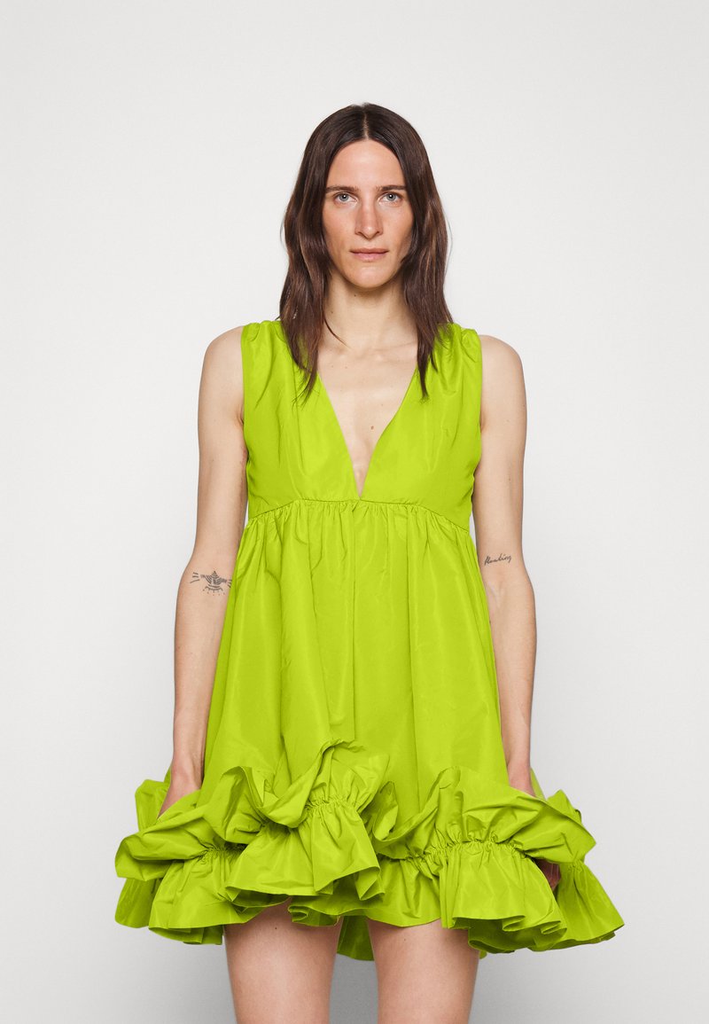 Pinko SIGMA ABITO TAFFETA Cocktail dress / Party dress lime yellow