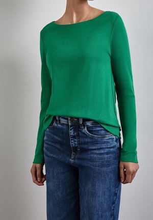 Langærmet T-shirt - green
