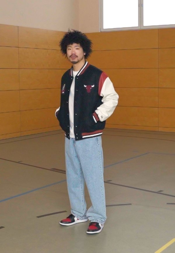 NBA CHICAGO BULLS FLORAL VARSITY JACKET - Club wear4