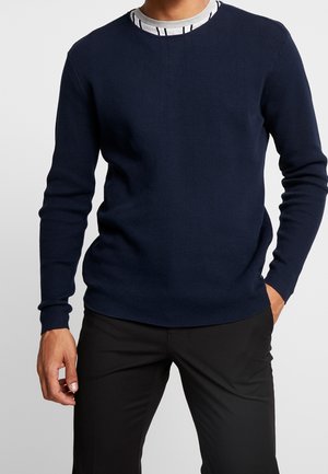 Strickpullover - dark blue