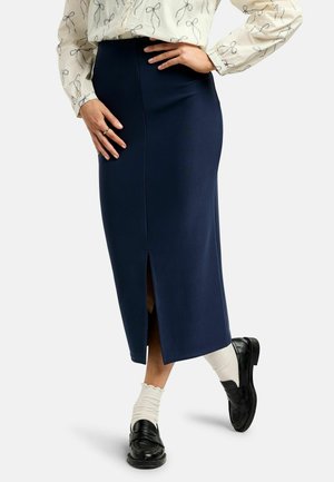LONG-SKIRT - Fustă în formă de A - dark navy