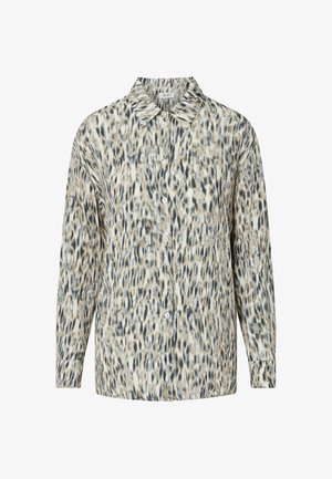 LIU JO, LIU JO PRINTED CRÊPE BLOUSE - Πουκαμίσα με κουμπιά - beige
