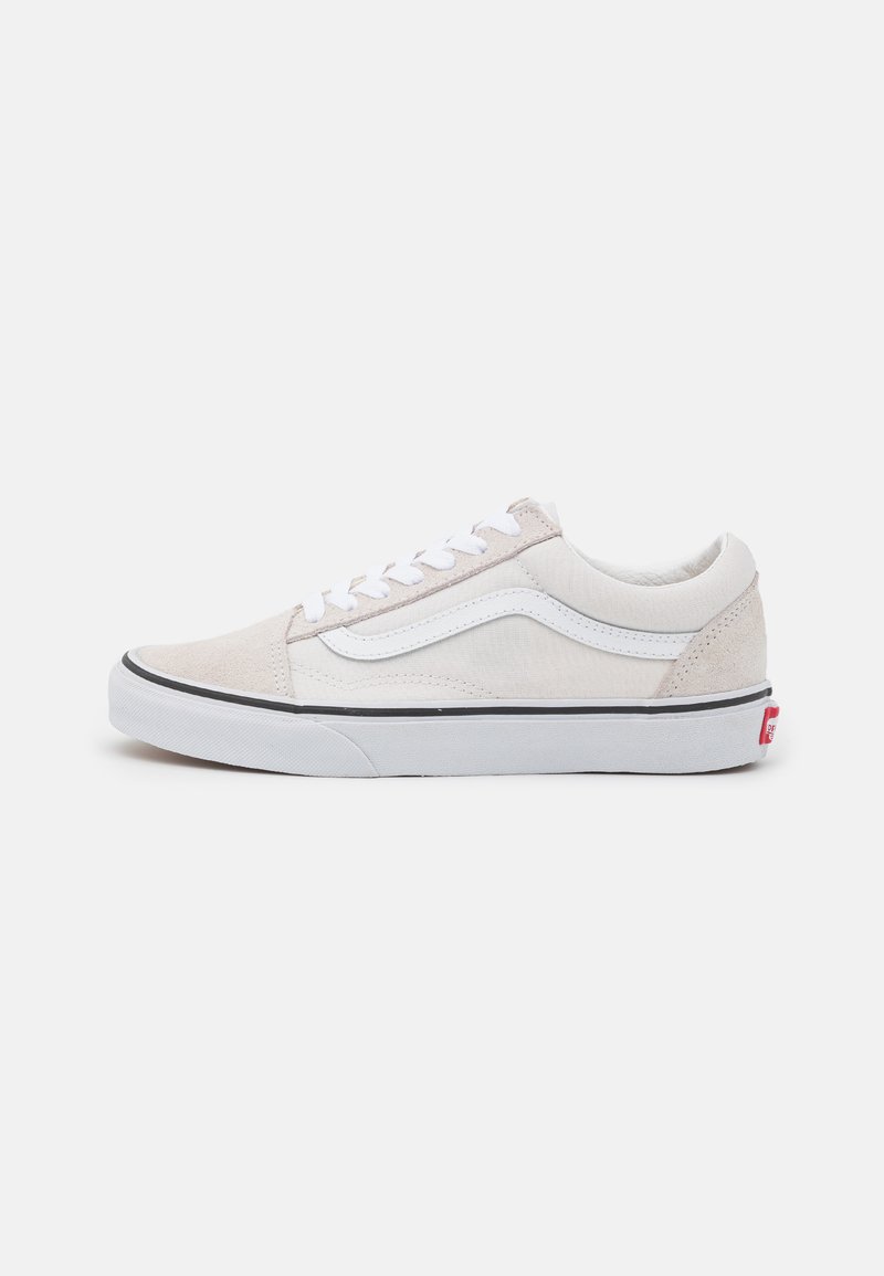 white colorful vans